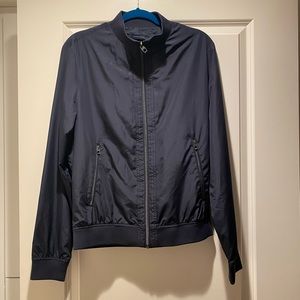 Zara Navy Bomber Jacket